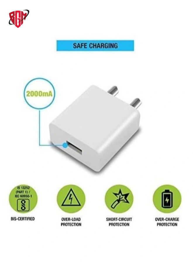 BGM Fast Type-C Charger for Xiaomi Redmi Note 11 Original Adapter, Qualcomm QC 3.0 Quick Charge, Adaptive Fast Charging, Compatible with Dash, VOOC, AFC - Image 4
