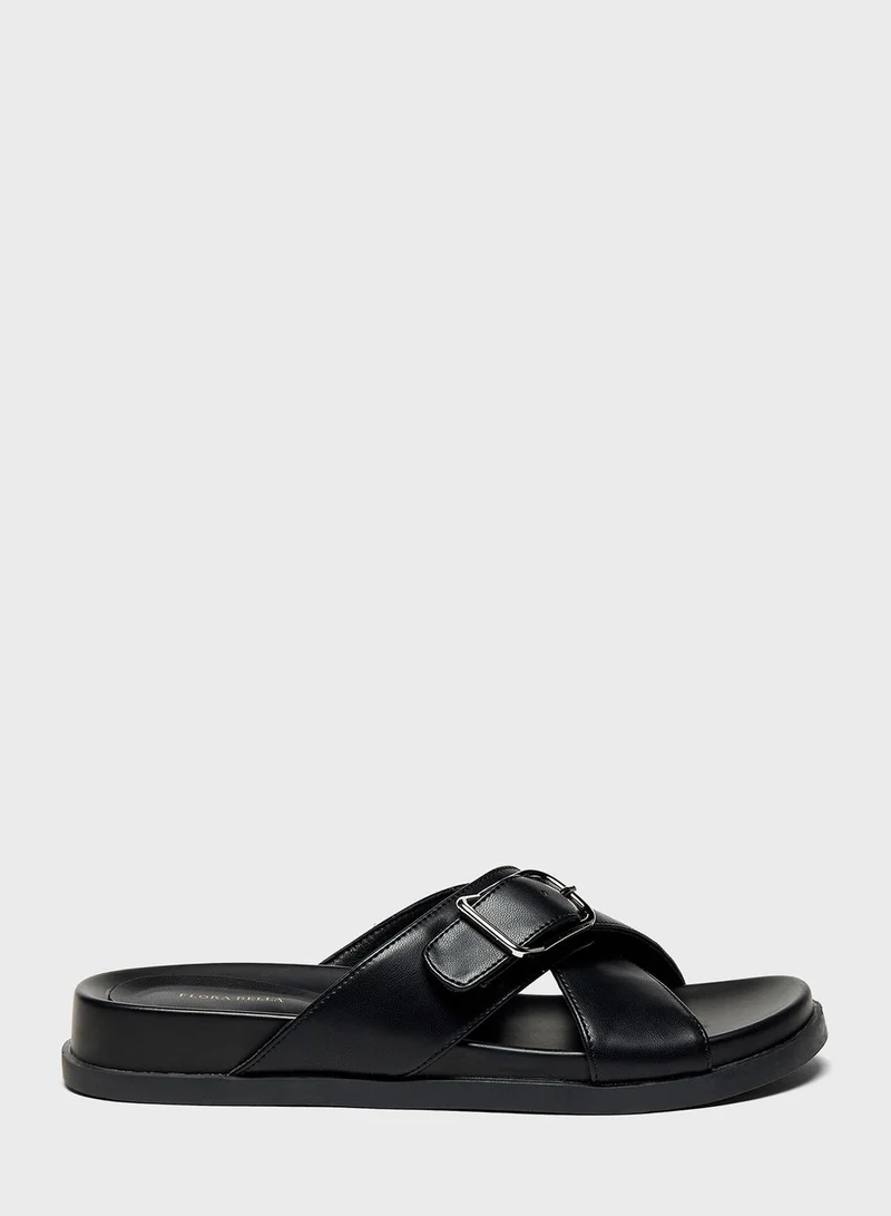 shoexpress X Strap Flat Sandals