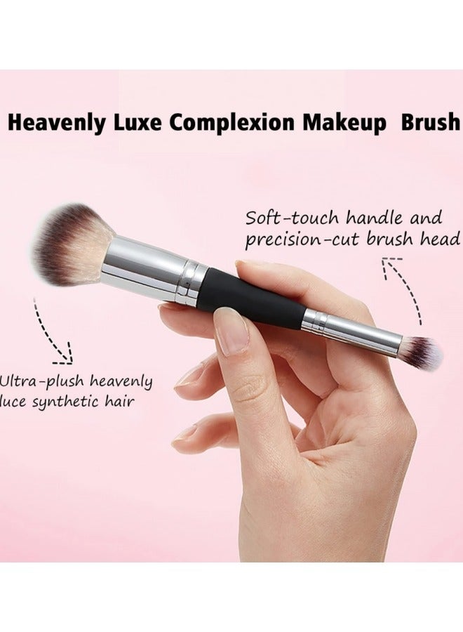 Generic Double Ended Makeup Brushes, Flawless Round Brush for Foundation and Concealer, Double Ended Makeup Brush for Blending Powder,  - Image 3