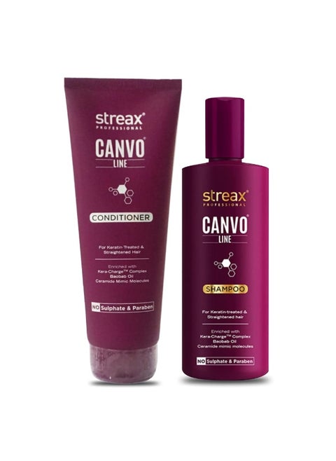 PROFESSIONAL canvoline Shampoo & Conditioner combo (300ml | 240 ml)