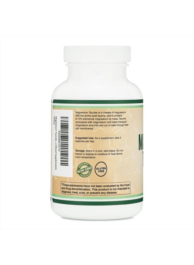 Magnesium Taurate, 1,500mg per Serving, 210 Capsules