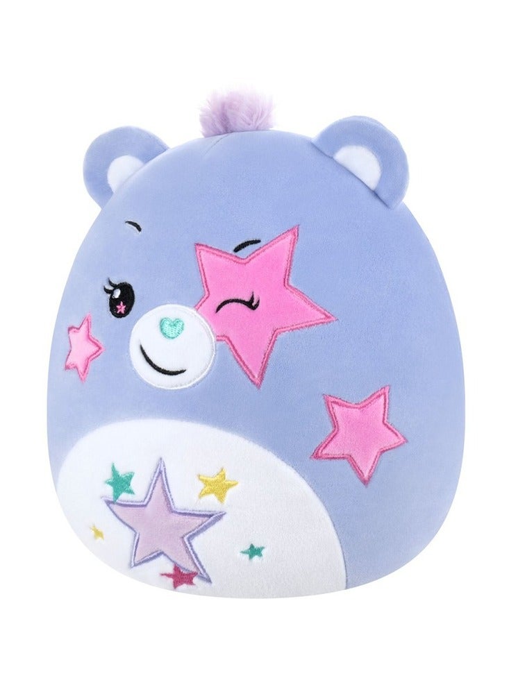 Squishmallows Care Bears Dazzling Star Bear Plush Toy â€“ 25 cm Soft Collectible Stuffed Animal - Image 3