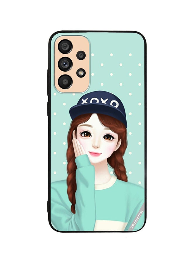 VR CREATIVE Protective Case Cover For Samsung Galaxy A72 Xoxo Girl Design Multicolour - Image 1
