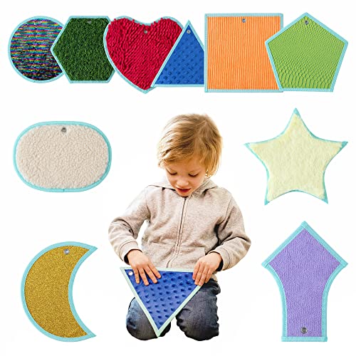 ODOXIA Sensory Mats for Autistic Children  Sensory Tiles for Kids  Sensory Wall Panel  Sensory Mats Shapes  Sensory Toys  Sensory Room Equipment  Sensory Disorder Toys for Tactile Play - Image 1