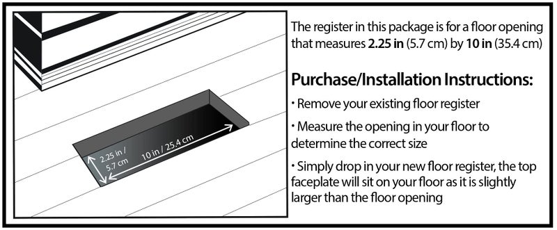 Decor Grates SPH210-NKL 2 10-Inch Scroll Floor Register, 2x10, Brushed Nickel Finish - Image 3