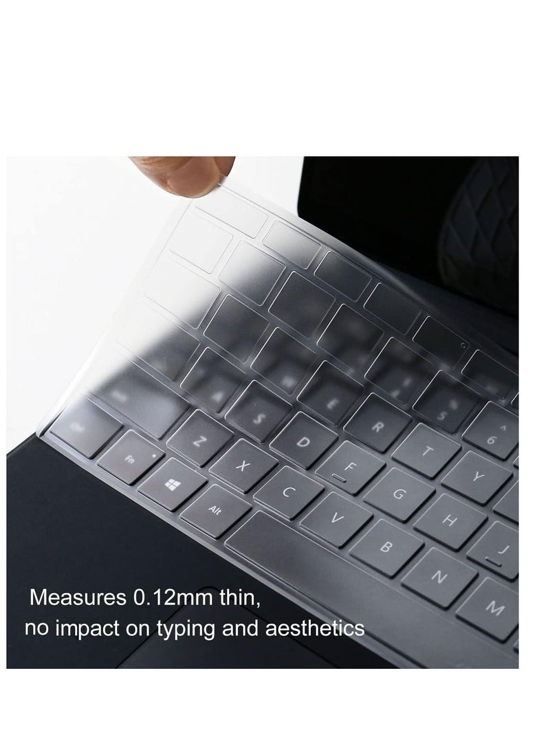 Ultra Thin Clear TPU Keyboard Cover for Microsoft Surface Pro 11/10/9/8 13 inch Touchscreen 2024 2023 2022 2021  Surface Pro X 13 2020 2019 Protector Accessories-TPU - Image 3