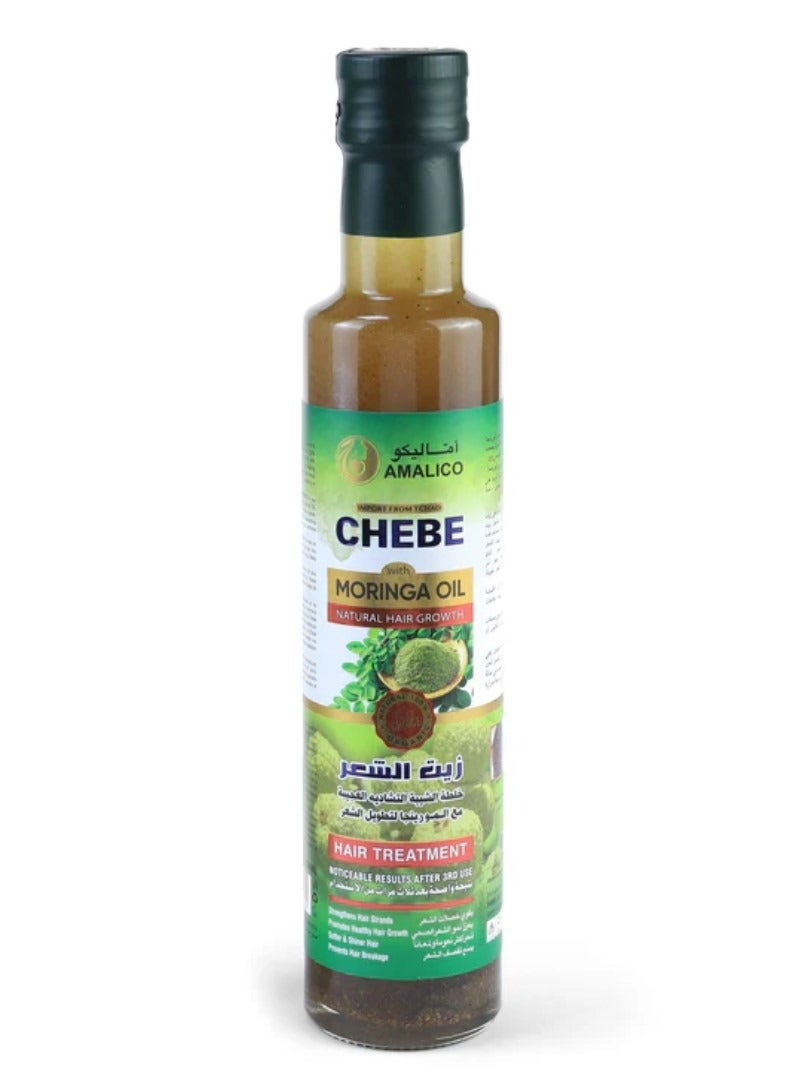 AMALICO Chebe Hair Oil Moringa 250ml - Image 1