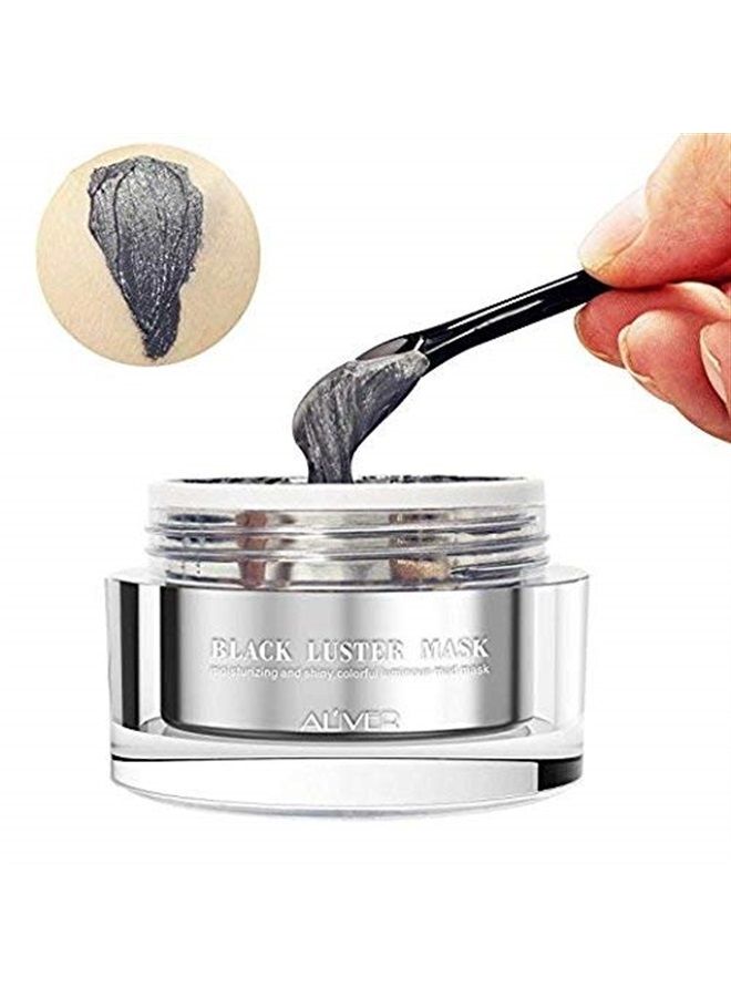 Find Back Facial Mask Magnetic Kit, Moisturizing Magnetic Peel Off Face Mask, Anti-Aging Skincare Mineral-Rich Natural Dead Sea Mud Mask Deep Pore Cleaning for Men and Women(50ml) - Image 2