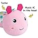 Sumobaby Infant Baby Musical Stuffed Animal Activity Soft Toys with MultiSensory Crinkle Rattle and Textures for Tummy Time Newborn 03612 Months Girls Caterpillar Pink - Image 2