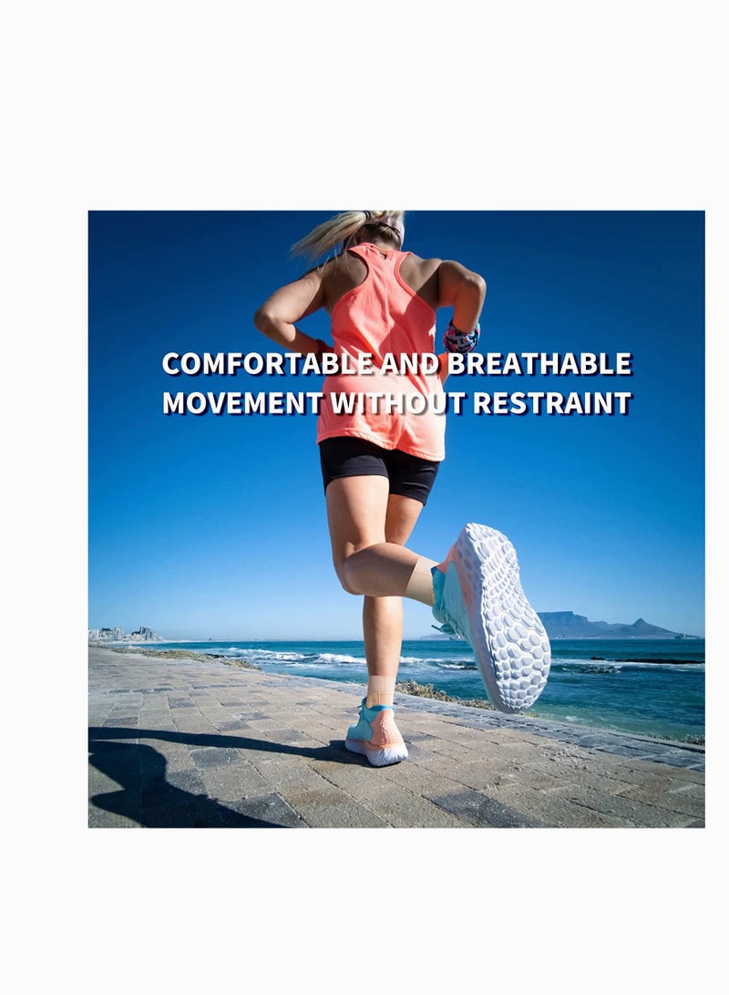 Ultra Thin Breathable Adjustable Ankle Braces for Plantar Fasciitis and Sports Injury Recovery, Nonslip Compression Support Straps for Ankle Sprain Rehabilitation - Image 5