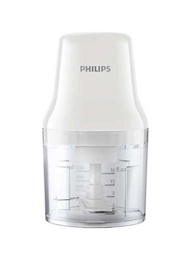 Philips Chopper 0.7L 450W 0.7 L 450 W HR1393/01 White - Image 1