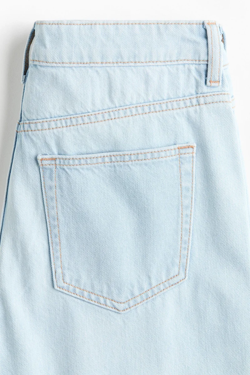 H&M  Wide High Waist Jeans for Women | Best Price UAE
