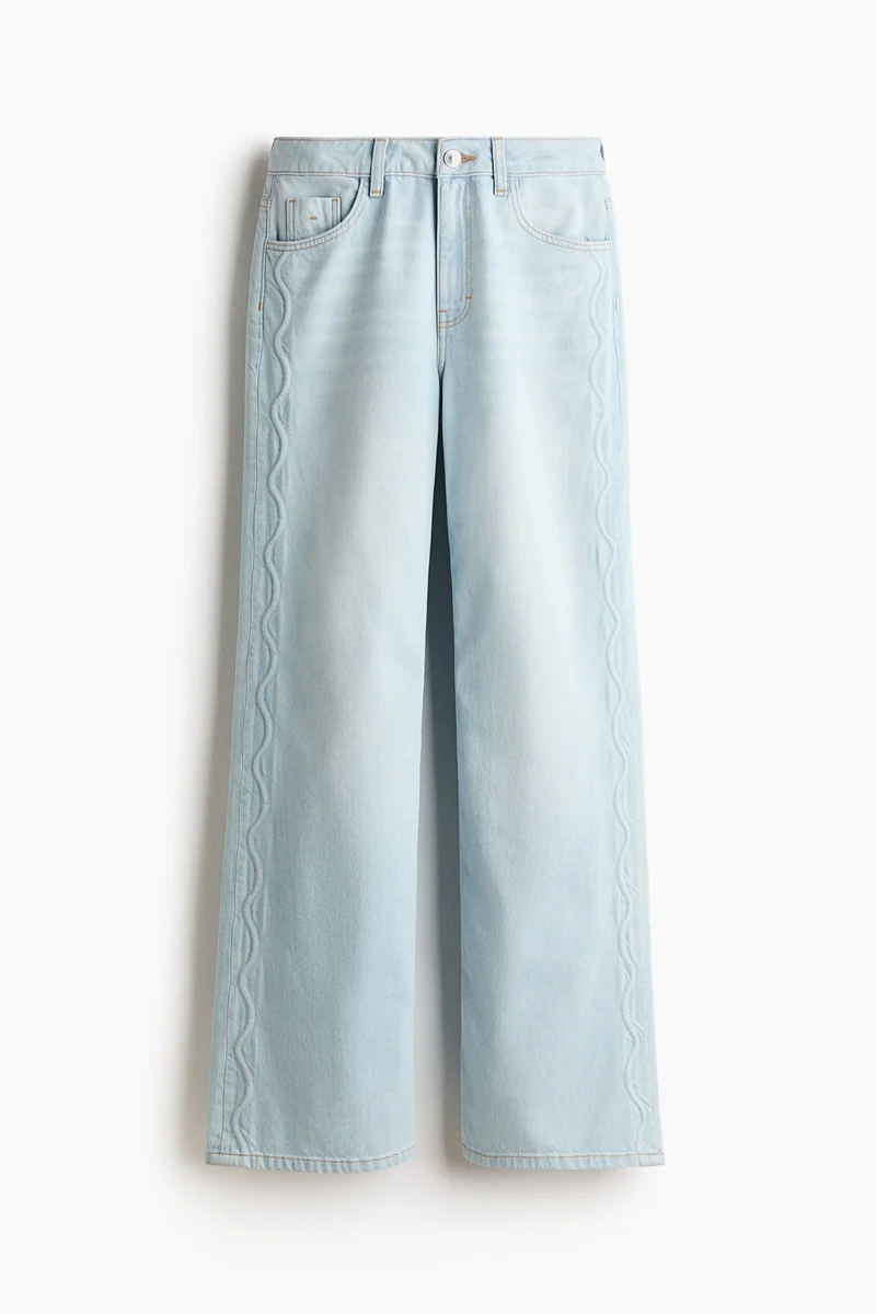 Wide High Waist Jeans