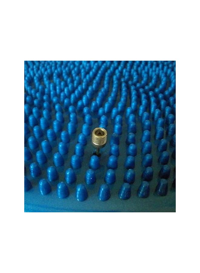 PROMASS Inflatable Stabilization Pad with Free Pump/Fitness Core Balance Plate, Blue, Size: 13 inches in diameter - Image 4