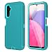 ONOLA Compatible with Samsung Galaxy A14 5G Case with HD Screen Protector Heavy Duty Shockproof Dropproof 3Layer Cover Phone Case for Samsung A14Lakeblue - Image 2