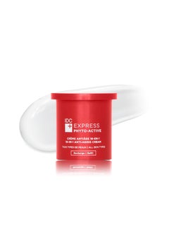 IDC IDC Dermo Express PhytoActive Recharge 16In1 Anti Aging Face Cream  17 fl oz  Moisturizer With Hyaluronic Acid for Face Eyes  Neck  Vegan Wrinkle Skin Care Product for All Skin Types 