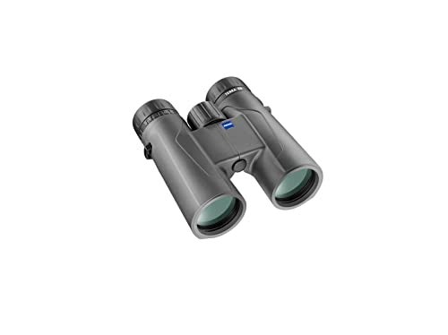 Zeiss مناظير ZEISS تيرا ED 8x42 مقاومة للماء، وتركيز سريع مع زجاج مطلي للحصول على وضوح مثالي في جميع ظروف الطقس لمشاهدة الطيور، والصيد، والسياحة، رمادي - Image 2