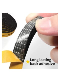 TEGRILO Weather Stripping Door Seal Strip Door Weather Stripping Door Seal Strip D Type for Doors and Windows, Exterior Door Weather Stripping Soundproofing  - Image 5