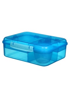 sistema Sistema lunch box 1.65L BENTO LUNCH WITH YOGURT POT-blue color  - Image 1