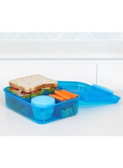sistema Sistema lunch box 1.65L BENTO LUNCH WITH YOGURT POT-blue color  - Image 3