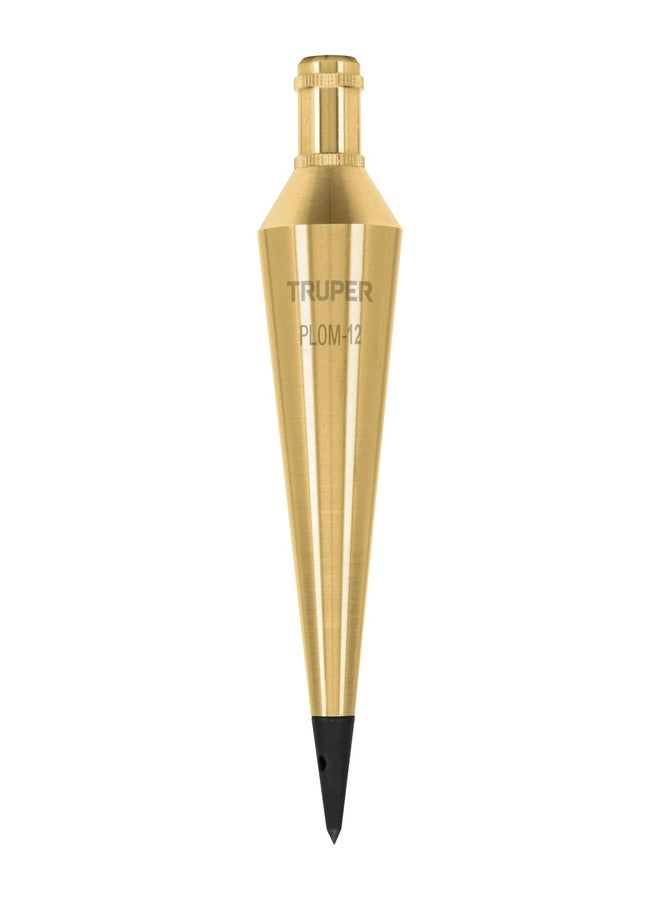 TRUPER PLOM-12 Brass Plumb Bobs 12 Oz (340 g) - Image 1