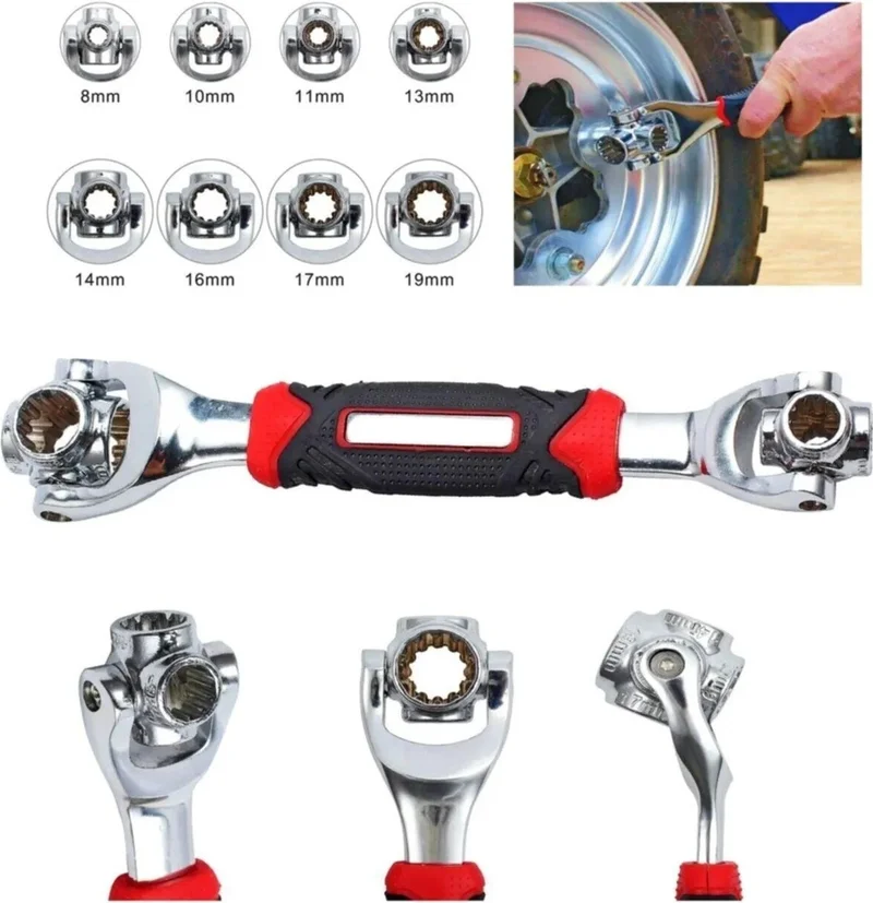 Dynamic Max 48 Function Socket Wrench Set Smart Socket Wrench Kit