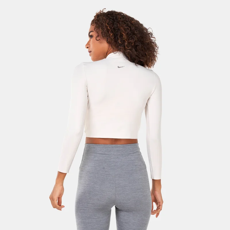 Nike Women's Yoga Dri-FIT Luxe Long Sleeve Crop Top