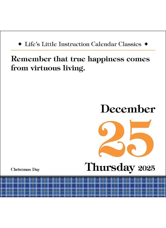 Life's Little Instruction 2025 Day-to-Day Calendar - pzsku/Z4FFA69DA45DF46F303BFZ/45/_/1737572599/4d69ea79-6061-45ec-b1b1-7316d425a750