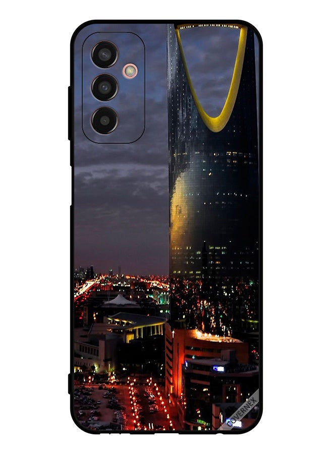 Covernex Protective Case Cover For Samsung Galaxy M13 Faisaliyah Tower View At Evening - Image 1