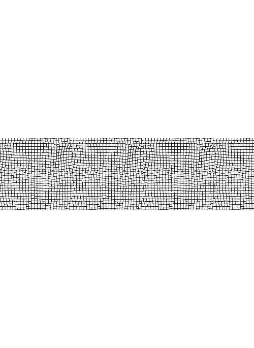 MT - mt Washi Wrapping Paper, Wrinkled Grid, 155 mm x 5 mtrs (Pack of 1) - Image 1