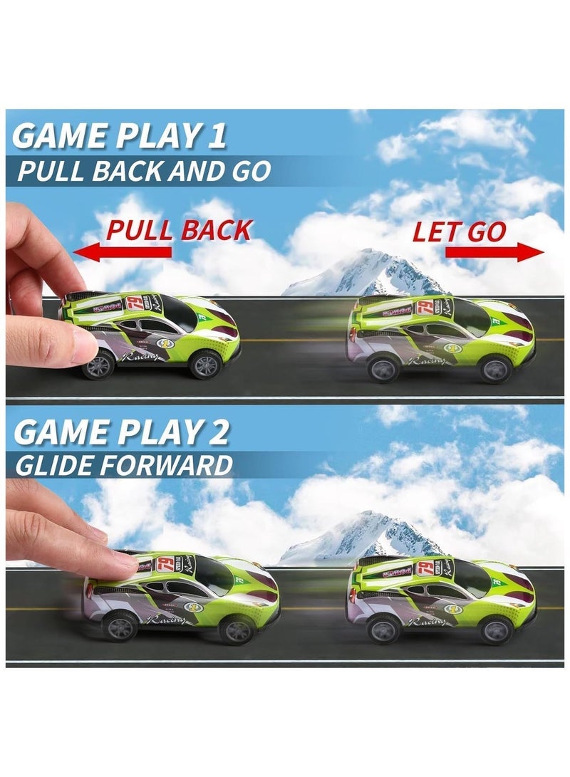 48pcs Pull Back Play Vehicles Car Toy Set,Alloy Racing Die-cast Vehicles Set, Mini Metal Cars Model with Garage Storage Case – Educational & Fun Toy for Boys and Girls Ages 3+ - Image 3