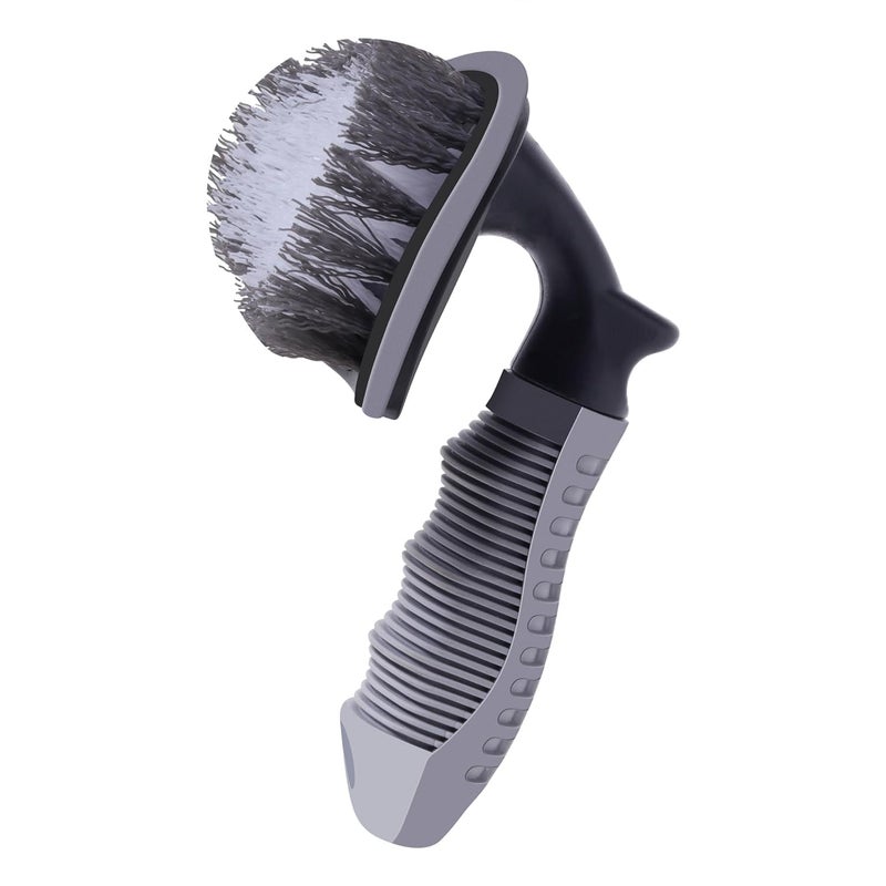 Fabaro Car Multifunctional tire Wheel Rim hub Cleaning Cleaner with an Antislip Handle and Brush for Cleaning Tires on T-Type (Pack of 1) Compatible with Skoda Superb