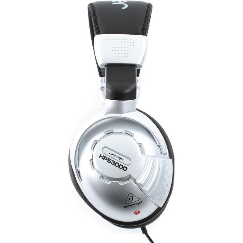 behringer HPS3000 Studio Wired Over Ear Headphones Without Mic Black - Image 4