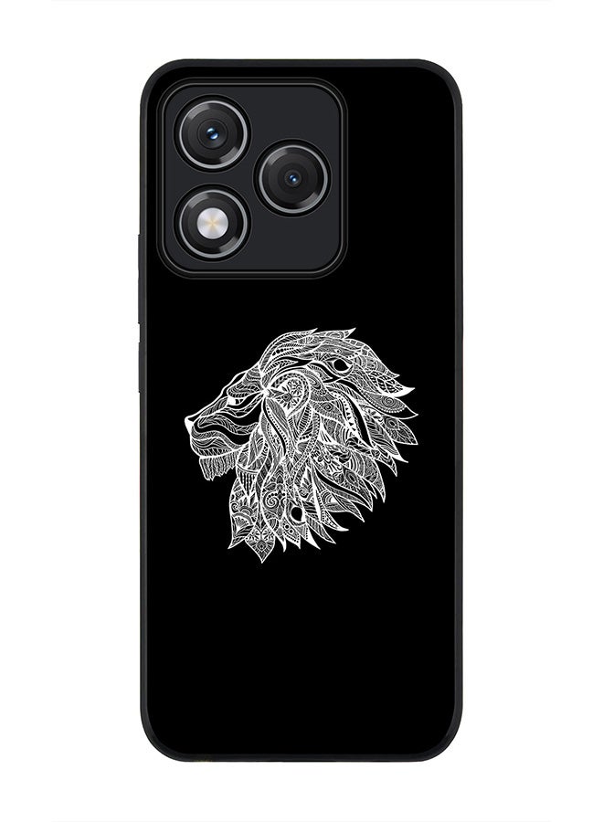 Stylizedd For Honor 400 Lite Case,Slim fit Camera Protection, Shockproof Thin Phone cover  - Lion Abstract