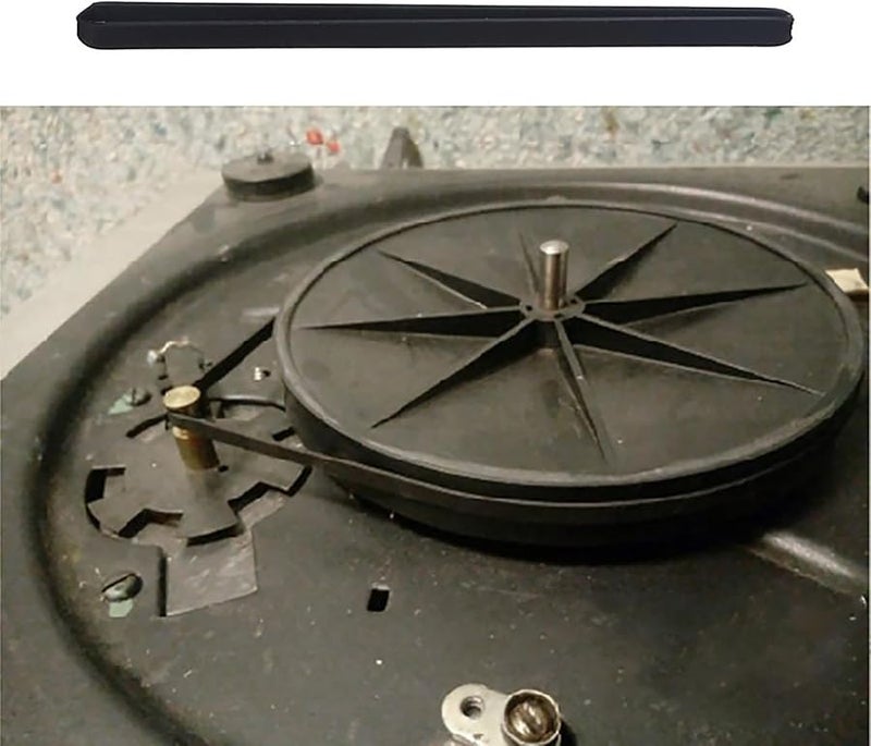 Replacement Rubber Turntable Belt Wide Flat Imported Smooth Quiet for Belt Driven Repair - Image 4