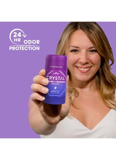 Crystal Magnesium Solid Stick Natural Deodorant, Non-Irritating Aluminum Free Deodorant for Men or Women, Safely and Effectively Fights Odor, Lavender + Rosemary, 2.5 oz - pzsku/Z4FFAD2F4F89890F4E560Z/45/_/1738864972/aedb072c-b39a-4722-9f4e-667cc0c8ff03