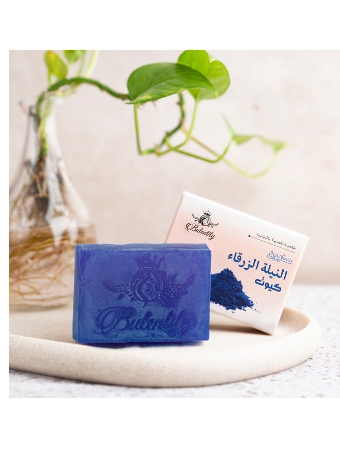 Butentity Blue Nile soap, cute for skin care, 100 grams - Image 2