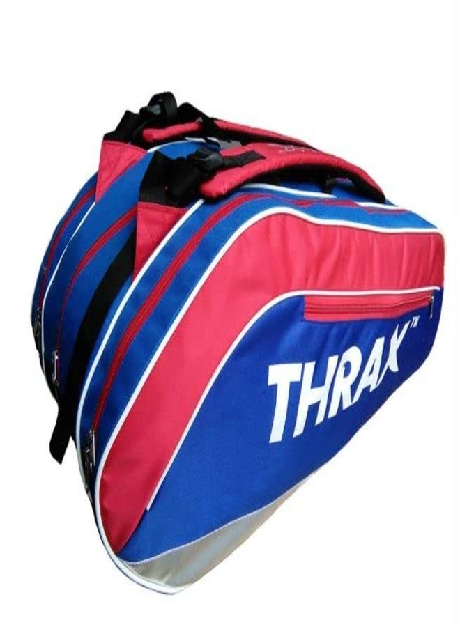 THRAX GTX Series Badminton Kit Bag Red and Blue - Image 1