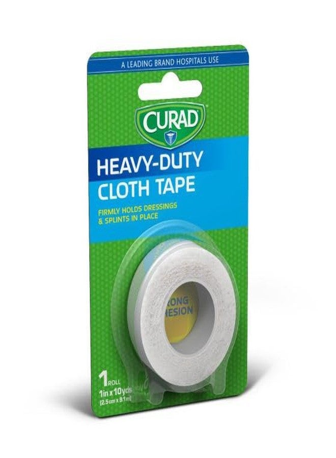 CURAD Heavy-Duty Cloth Tape, 1" x 10 yds., - Image 1