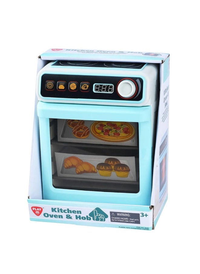 PLAYGO PlayGo Kitchen Oven & Hob Toy Set (18 x 11 x 24 cm)  - Image 1