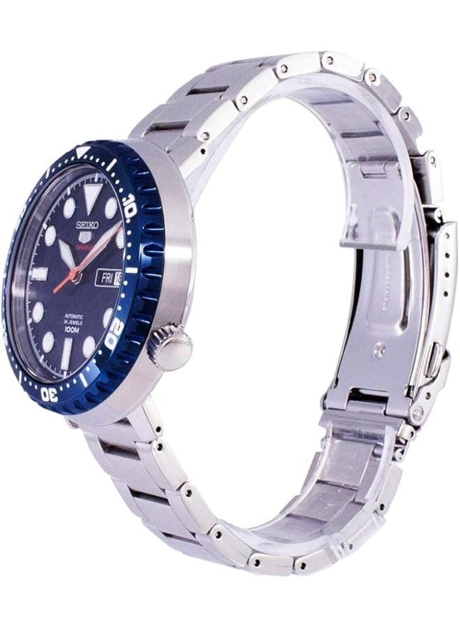 Seiko سايكو ساعة أوتوماتيكية تناظرية للرجال بحزام من الفولاذ المقاوم للصدأ SRPC63K1 - Image 2