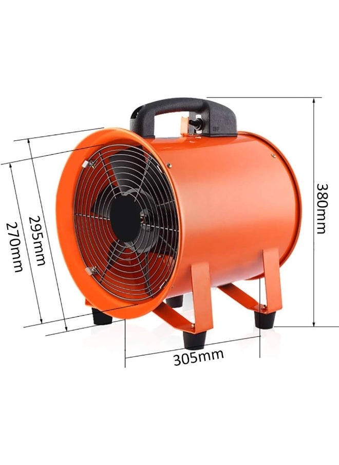 Generic - Kitchen Ventilation Fan, Exhaust Fan, Portable Vent Blower With Carrying Handle, High Speed Exhaust, For Factories, Workshops And Basements, 15.7" - Image 1