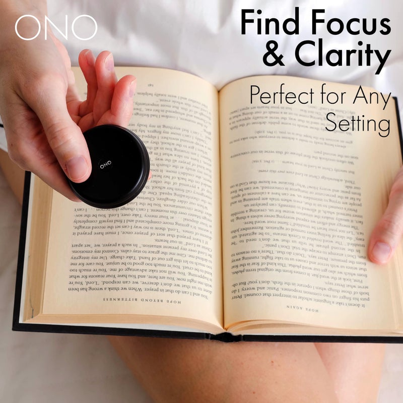 ONO Slider - Handheld Fidget Toy for Adults | Help Relieve Stress, Anxiety, Tension | Promotes Focus, Clarity | Compact, Portable Design (Black - Aluminum) - Image 4