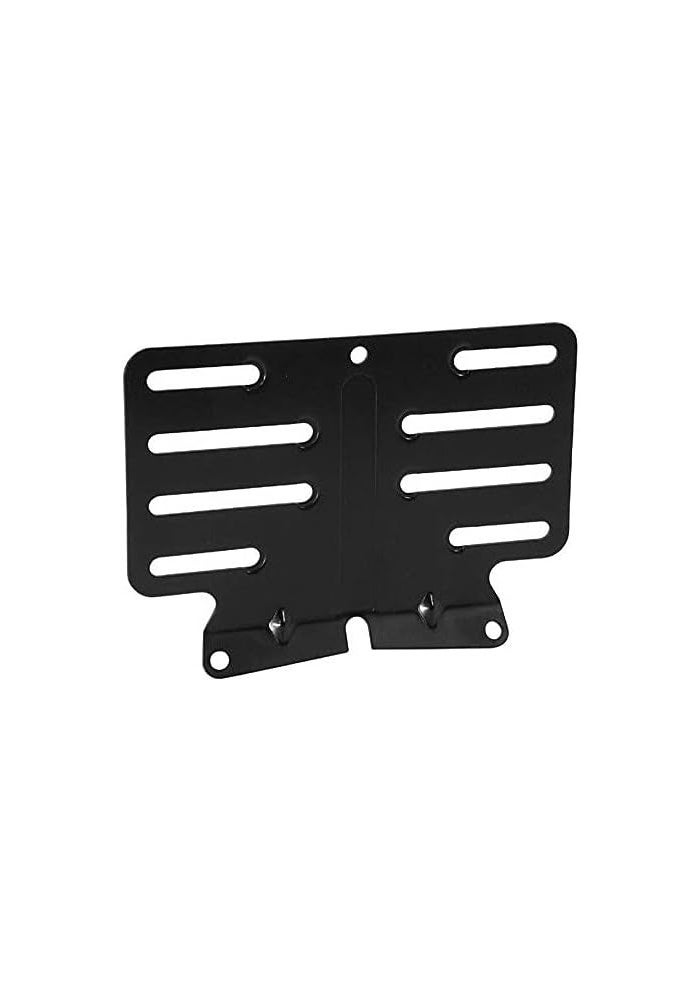Mid Tn Cycles Black License Plate Bracket for 2009/Later Harley Touring Models