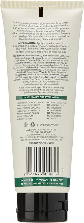 Sukin Revitalising Facial Scrub Pack of 2 - Image 2