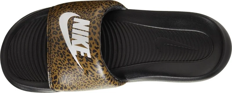 Nike W Victori One Slide Print Women's Black Casual Shoes - CN9676-700
