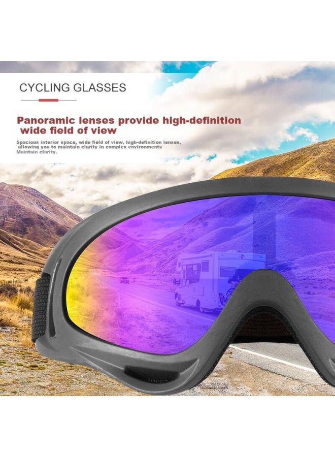 Lovecraft Ski Goggles Climbing X400-white Frame Colorful Lens Outdoor Sports Windproof Goggles Eye Protection - Image 2