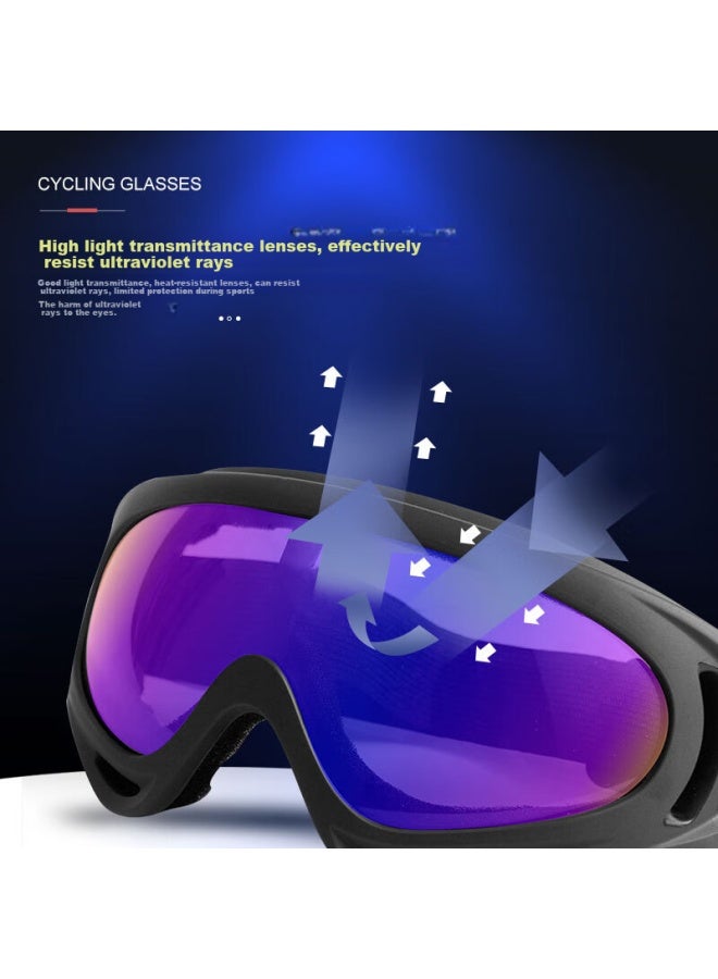 Lovecraft Ski Goggles Climbing X400-white Frame Colorful Lens Outdoor Sports Windproof Goggles Eye Protection - Image 3