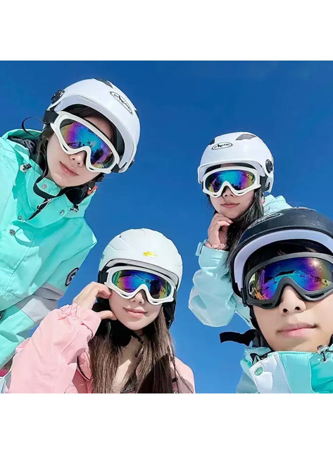 Lovecraft Ski Goggles Climbing X400-white Frame Colorful Lens Outdoor Sports Windproof Goggles Eye Protection - Image 4