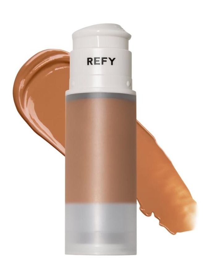 REFY Skin Base Hydrating Gel Skin Tint with Hyaluronic Acid 200W – Medium to Tan with Warm Tones, Lightweight Hydrating Skin Tint 1 oz / 30 mL - Image 1